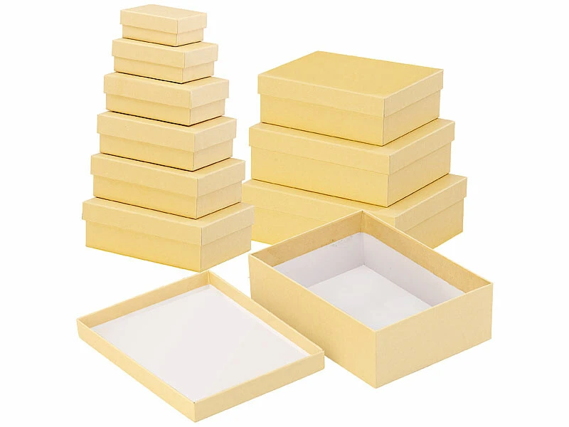 10 boîtes De Rangement En 10 tailles Différentes 3 10 boîtes De Rangement En 10 tailles Différentes