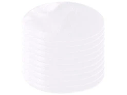 Maison Produit Magasin 26 10 Patchs Thermocollants En Coton - Coloris Blanc