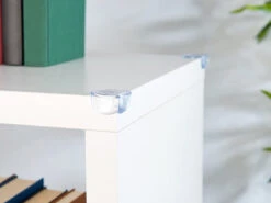 12 Protège-coins Transparents - Taille L -Maison Produit Magasin 12 protege coins transparents taille l ref NC5935 2