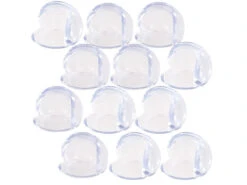 12 Protège-coins Transparents - Taille L