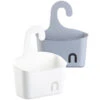 2 Corbeilles De Douche Extensible Avec Crochet, 1 Blanc Et 1 Gris 2 2 Corbeilles De Douche Extensible Avec Crochet, 1 Blanc Et 1 Gris -Maison Produit Magasin 2 corbeilles de douche extensible avec crochet 1 blanc et 1 gris ref NX7878 3