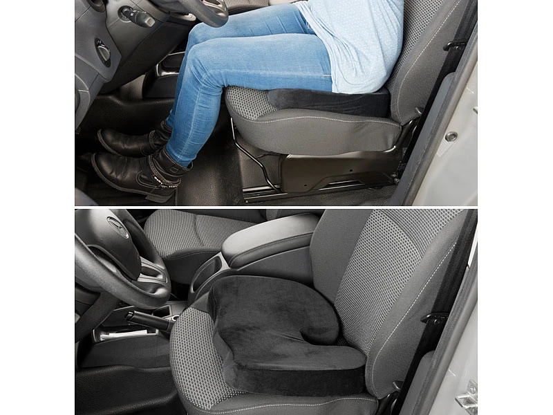 2 Coussins D'assise à Mémoire De Forme Avec Gel Et Revêtement Antidérapant 7 2 Coussins D'assise à Mémoire De Forme Avec Gel Et Revêtement Antidérapant – Image 5