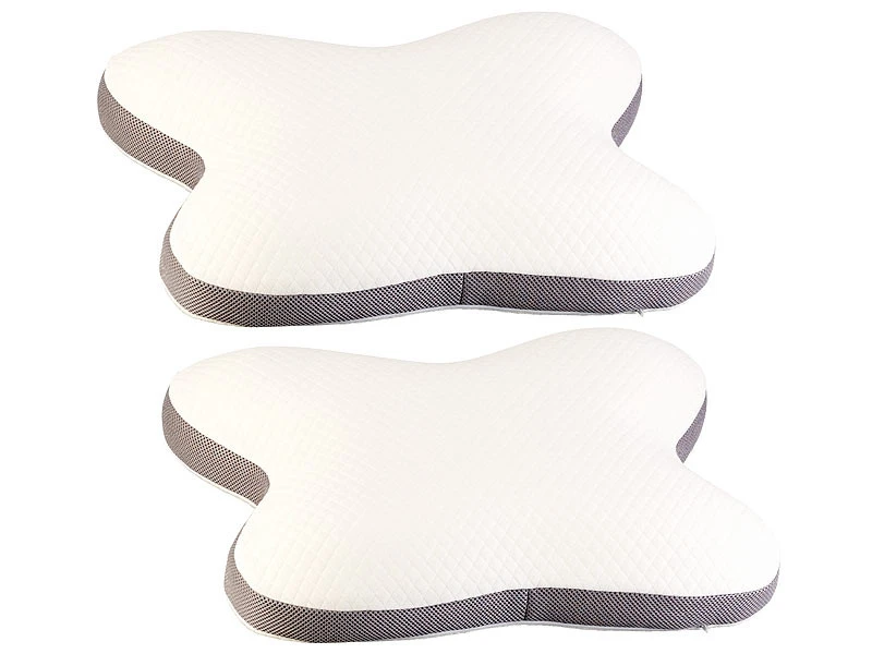 2 Coussins De Soutien Ergonomique à Mémoire De Forme 3 2 Coussins De Soutien Ergonomique à Mémoire De Forme