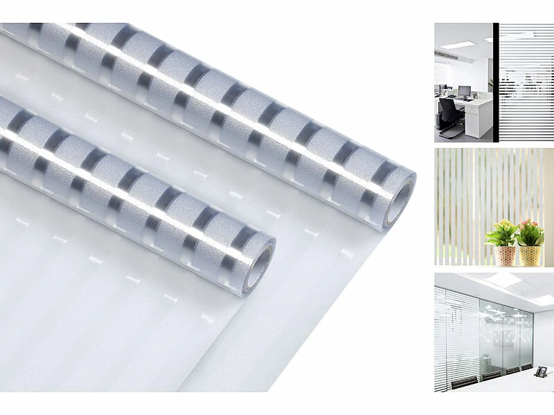 2 Films De Protection Statiques - 50 X 200 Cm - Aspect Dépoli 3 2 Films De Protection Statiques - 50 X 200 Cm - Aspect Dépoli