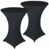 2 Housses Extensibles Pour Tables Hautes Mange-debout - Coloris Anthracite 2 2 Housses Extensibles Pour Tables Hautes Mange-debout - Coloris Anthracite -Maison Produit Magasin 2 housses extensibles pour tables hautes mange debout coloris anthracite ref ZX6385 1