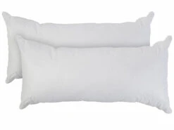 2 Oreillers à Eau Avec Housse En Coton - 40 X 80 Cm