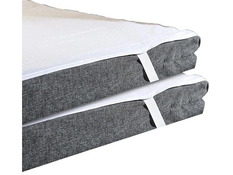 2 Protège-matelas Imperméables Lavables - 90 X 200 Cm 3 2 Protège-matelas Imperméables Lavables - 90 X 200 Cm