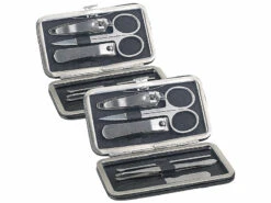 2 Sets De Manucure Avec 6 Pièces