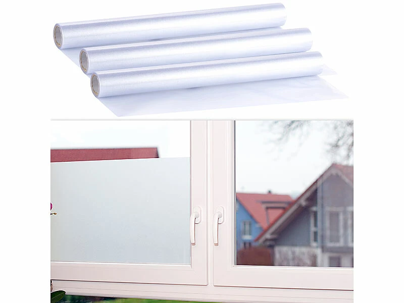 3 Films De Discrétion - 45 X 200 Cm - Verre Dépoli 3 3 Films De Discrétion - 45 X 200 Cm - Verre Dépoli