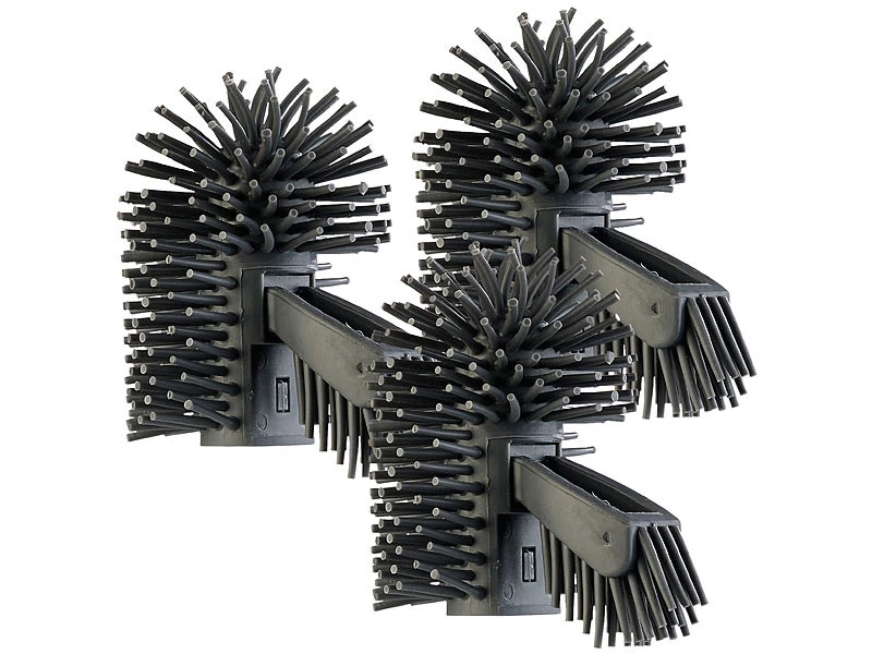 3 têtes Pour Balai WC Modèle WG-90 3 3 têtes Pour Balai WC Modèle WG-90