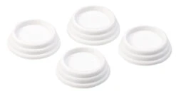 8 Amortisseurs De Vibrations Universels, Coloris Blanc 10 8 Amortisseurs De Vibrations Universels, Coloris Blanc -Maison Produit Magasin 4 amortisseurs de vibrations universels coloris blanc ref NX7936 2