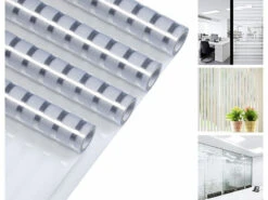 4 Films De Protection Statiques - 50 X 200 Cm - Aspect Dépoli