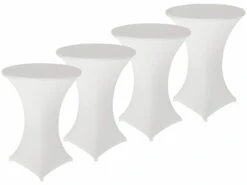 4 Housses Extensibles Et écologique Pour Table Haute Mange-debout