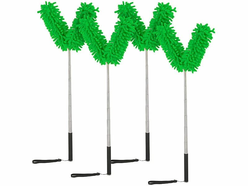 4 Plumeaux Télescopiques Avec 2 têtes 5 4 Plumeaux Télescopiques Avec 2 têtes – Image 3