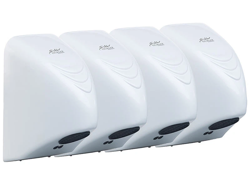 4 Sèche-mains Automatiques 850 W 3 4 Sèche-mains Automatiques 850 W