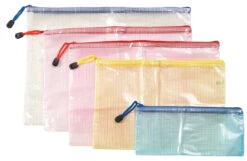 5 Pochettes Avec Fermeture à Glissière