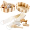 12 Accessoires Naturels Pour Le Bain -Maison Produit Magasin 6 accessoires naturels pour le bain x2 ref NC9702 1