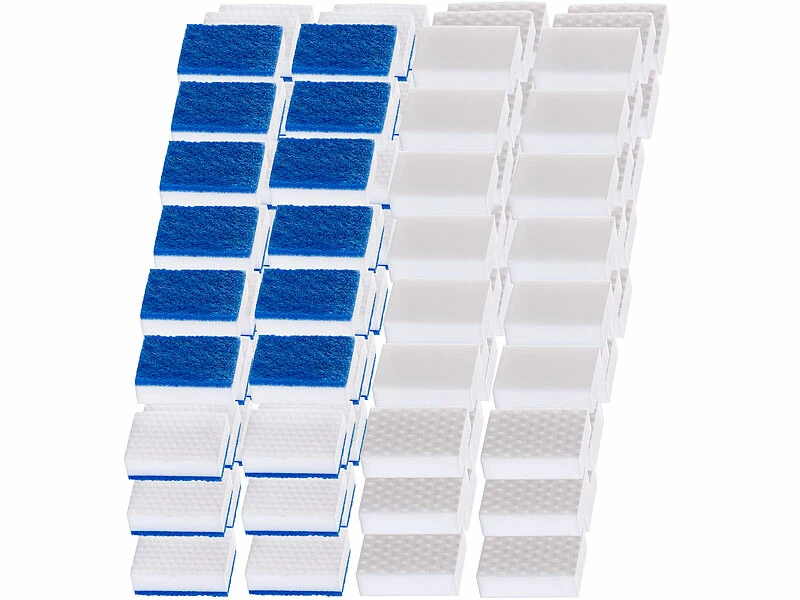 Pearl 96 éponges Magiques Avec Grattoir Ou à Picots 3 Pearl 96 éponges Magiques Avec Grattoir Ou à Picots