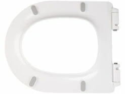 2 Abattants De WC Universels En D Avec Frein De Chute -Maison Produit Magasin abattant de wc universel en d avec frein de chute ref ZX7014 4