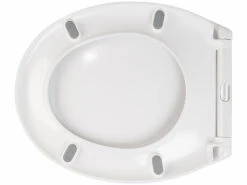 2 Abattants De WC Universels En O Avec Frein De Chute -Maison Produit Magasin abattant de wc universel en o avec frein de chute ref ZX7015 3 1