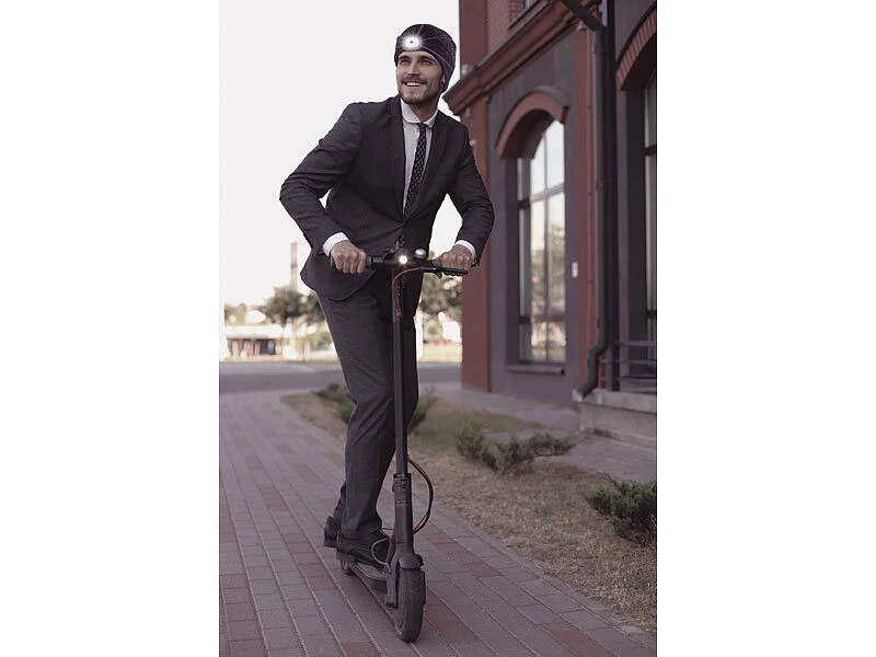 Bonnet à LED Avant Et Arrière - Noir 12 Bonnet à LED Avant Et Arrière - Noir – Image 10