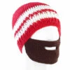 Bonnet Avec Barbe - Rouge / Blanc -Maison Produit Magasin bonnet avec barbe rouge blanc ref NX7045 4