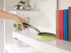 Pearl Brosse Nettoyante 3 En 1 Avec 3 Embouts En Microfibre Et Pulvérisateur 14 Pearl Brosse Nettoyante 3 En 1 Avec 3 Embouts En Microfibre Et Pulvérisateur -Maison Produit Magasin brosse nettoyante 3 en 1 a 3 embouts en microfibre et reservoir 30 ml ref NX8217 1