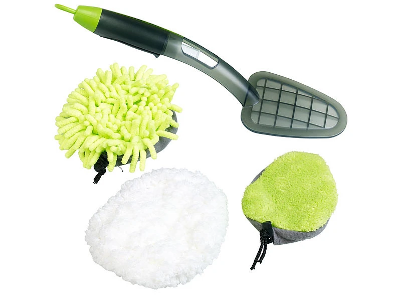 Pearl Brosse Nettoyante 3 En 1 Avec 3 Embouts En Microfibre Et Pulvérisateur 3 Pearl Brosse Nettoyante 3 En 1 Avec 3 Embouts En Microfibre Et Pulvérisateur