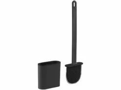 4 Brosses Pour WC En Silicone - Coloris Noir -Maison Produit Magasin brosse pour wc en silicone blanc gris ref ZX6187 1 1