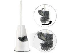 4 Brosses WC En Silicone à Tête Remplaçable WG-90 -Maison Produit Magasin brosse wc en silicone a tete remplacable wg 90 ref NX6241 1 1
