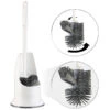 Brosse WC En Silicone à Tête Remplaçable WG-90 -Maison Produit Magasin brosse wc en silicone a tete remplacable wg 90 ref NX6241 1
