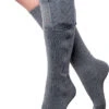 Chaussettes Montantes Chauffantes à Piles - Taille 39-42 -Maison Produit Magasin chaussettes chauffantes a piles tailles 39 42 ref NX7158 3