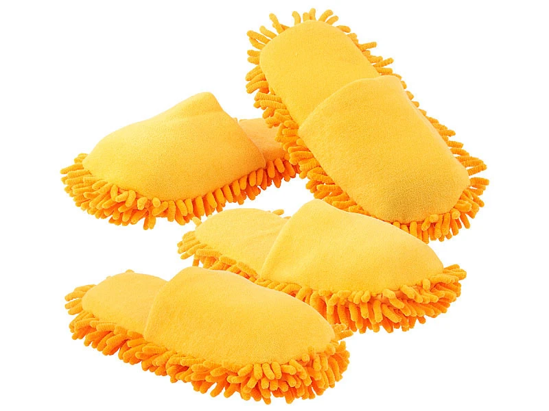 2 Paires De Chaussons De Nettoyage - Taille 39-42 (M) 3 2 Paires De Chaussons De Nettoyage - Taille 39-42 (M)