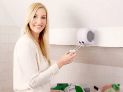 Corde à Linge Rétractable - Double 9 Corde à Linge Rétractable - Double -Maison Produit Magasin corde a linge retractable double ref NX3821 1