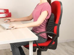 Coussin Ergonomique Dorsal En Mousse à Mémoire De Forme Avec Sangle -Maison Produit Magasin coussin ergonomique dorsal en mousse a memoire de forme avec sangle ref NX1509 4 2