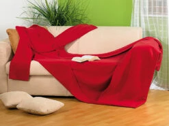 Couverture à Manches - Rouge -Maison Produit Magasin couverture a manches rouge ref NC5181 2