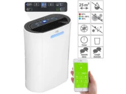 Déshumidificateur 10 L/jour Compatible Amazon Alexa & Google Assistant LFT-410 -Maison Produit Magasin deshumidificateur 10 l jour compatible amazon alexa google assistant lft 410 ref NX6023 3