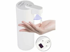4 Distributeurs De Savon Sans Fil 500 ml Avec Capteur Infrarouge -Maison Produit Magasin distributeur de savon sans fil 500 ml avec capteur infrarouge ref ZX6231 6