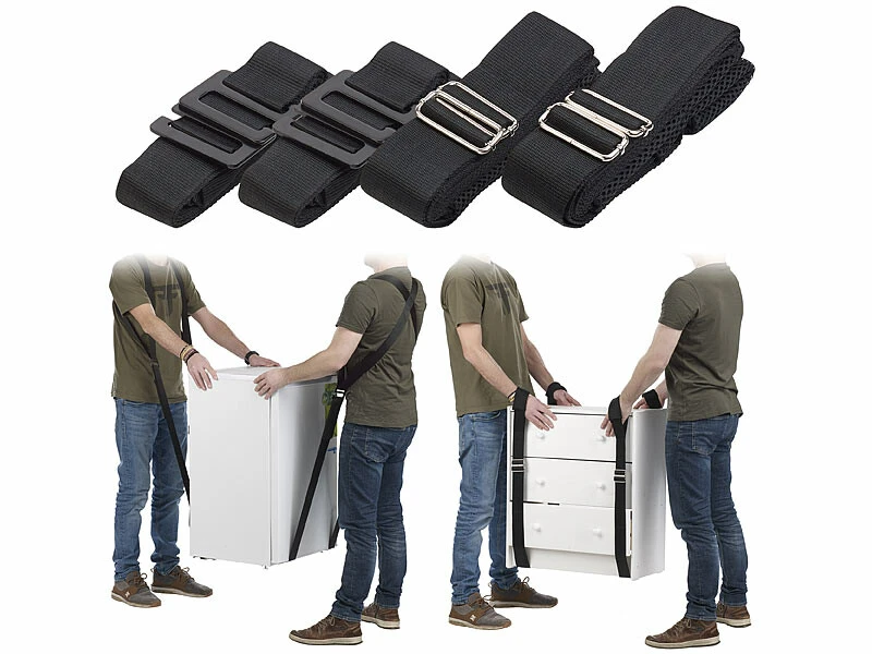 Double Sangle De Portage Pour 2 Personnes, Supporte Jusqu'à 360 Kg 3 Double Sangle De Portage Pour 2 Personnes, Supporte Jusqu'à 360 Kg