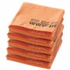 Pearl 5 Draps De Bain Microfibre - 180 X 90 Cm - Orange -Maison Produit Magasin drap de bain microfibre 180 x 90 cm orange x5 ref ZX1443 1