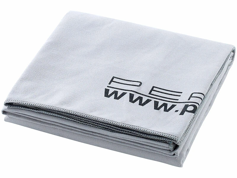 Pearl Drap De Bain Microfibre - 180 X 90 Cm - Gris 3 Pearl Drap De Bain Microfibre - 180 X 90 Cm - Gris