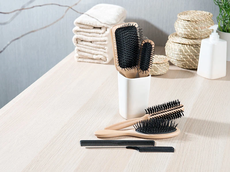 Ensemble Complet De Peignes & Brosses à Cheveux – 6 Pièces 4 Ensemble Complet De Peignes & Brosses à Cheveux – 6 Pièces – Image 2