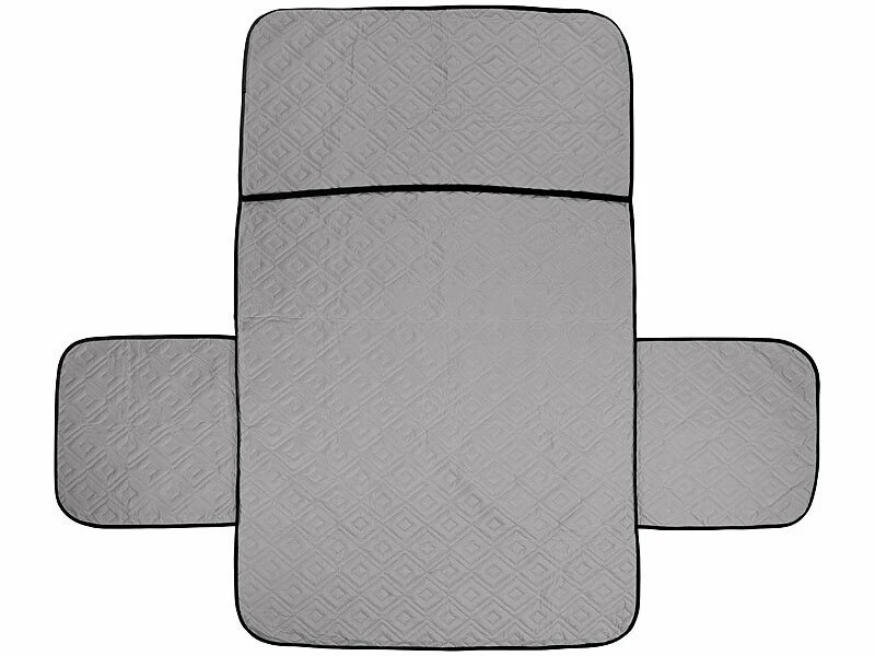 Housse De Protection Réversible Pour Canapé 2 Places, Coloris Gris/noir 8 Housse De Protection Réversible Pour Canapé 2 Places, Coloris Gris/noir – Image 6