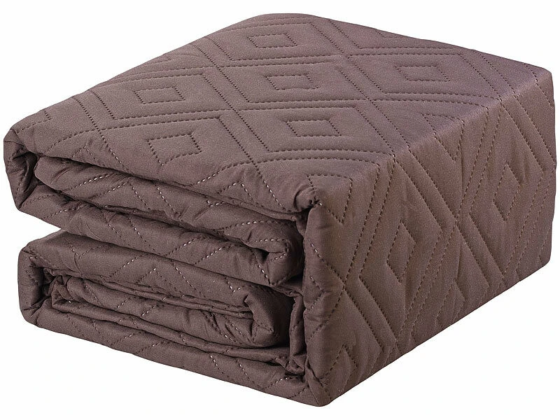 Housse De Protection Réversible Pour Canapé 3 places, Coloris Beige/marron 5 Housse De Protection Réversible Pour Canapé 3 places, Coloris Beige/marron – Image 3