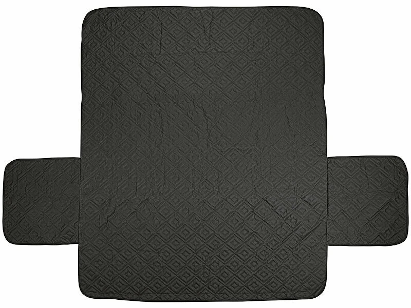 Housse De Protection Réversible Pour Canapé 3 Places, Coloris Gris/noir 7 Housse De Protection Réversible Pour Canapé 3 Places, Coloris Gris/noir – Image 5