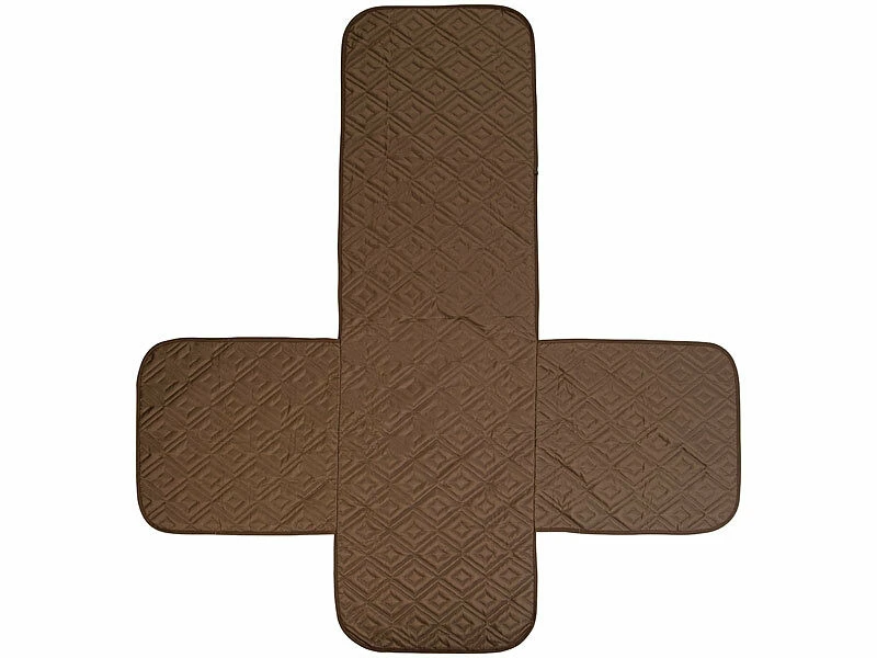 Housse De Protection Réversible Pour Fauteuil, Coloris Beige/marron 8 Housse De Protection Réversible Pour Fauteuil, Coloris Beige/marron – Image 6