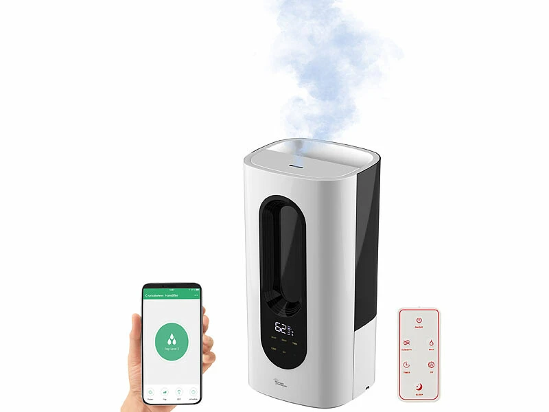 Humidificateur D'air Connecté Avec Désinfection UV LBF-330 5 Humidificateur D'air Connecté Avec Désinfection UV LBF-330 – Image 3