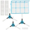 Jeu De Filtres, Brosses Et Buses Pour Robot Aspirateur PCR-8900.app -Maison Produit Magasin jeu de filtres brosses et buses pour robot aspirateur pcr 8900 app ref ZX7042 1