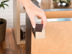 220 Patins Autocollants Pour Meubles - Brun -Maison Produit Magasin kit de 220 patins autocollants pour meubles brun ref NC9486 2