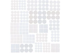 220 Patins Autocollants Pour Meubles - Blanc